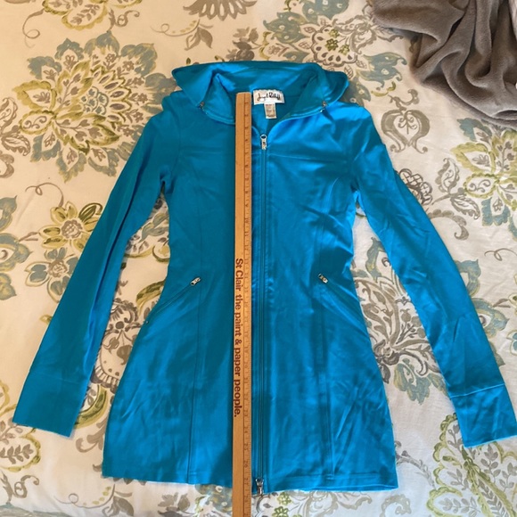 Never worn Joseph Ribkoff athletic long hoodie - Picture 2 of 8